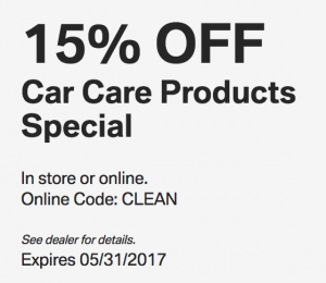 Car Care Products