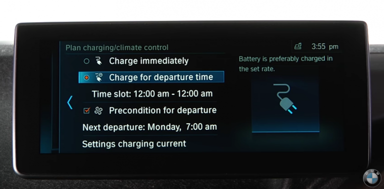 Schedule charging durations for your BMW i3 to utilize low-cost ...