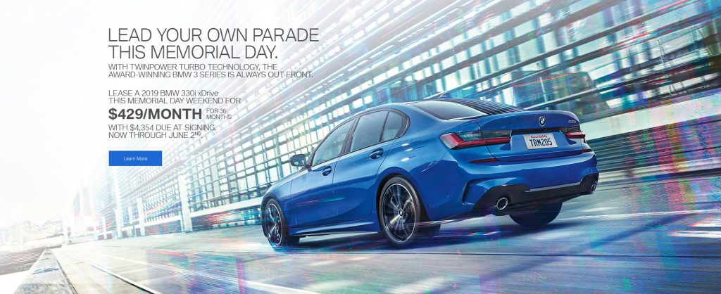 BMW 3Series Memorial Day