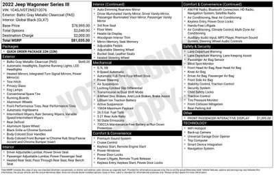 2022 Jeep Wagoneer Series III
