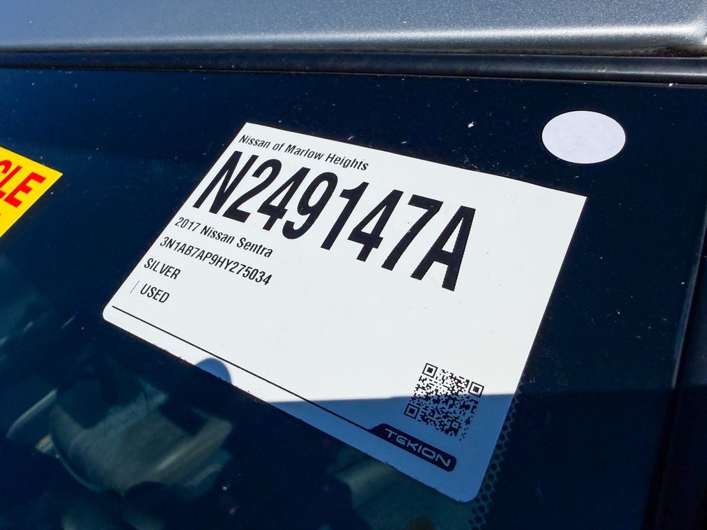 2017 Nissan Sentra SV