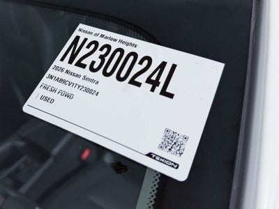2026 Nissan Sentra SV