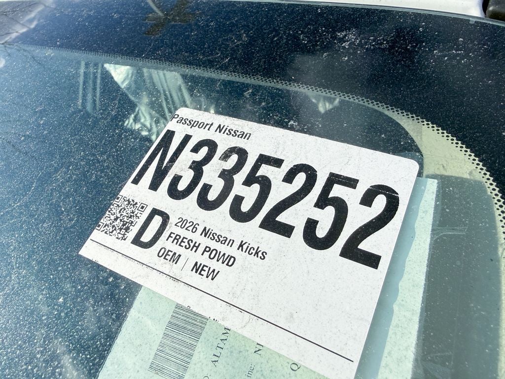 2026 Nissan Kicks SV