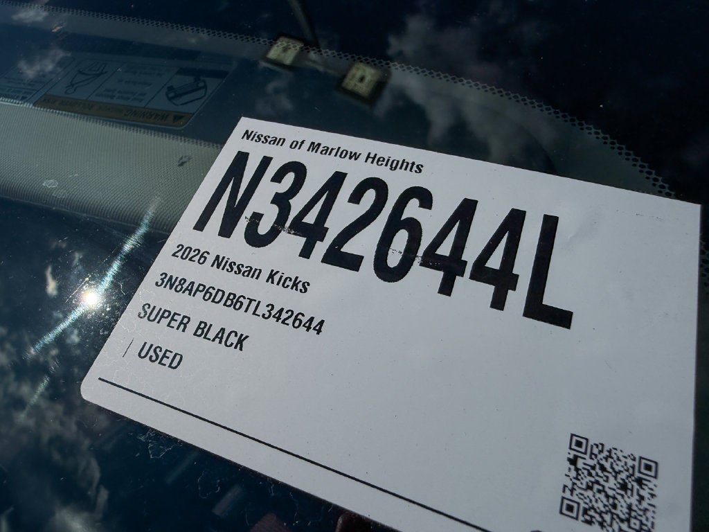 2026 Nissan Kicks SR
