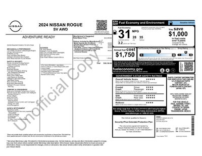 2024 Nissan Rogue SV