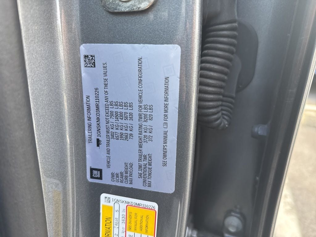 2021 Chevrolet Tahoe LT