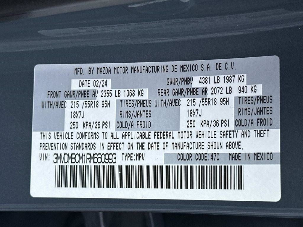 2024 Mazda Mazda CX-30 2.5 S Carbon Edition