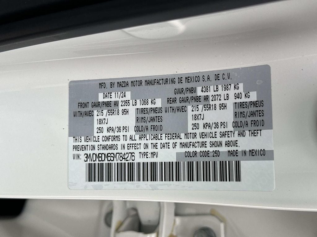 2025 Mazda Mazda CX-30 2.5 S Premium Package