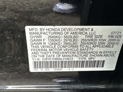 2022 Acura MDX Advance SH-AWD