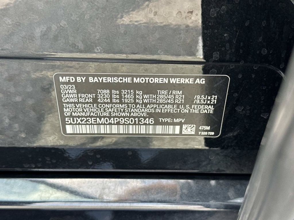 2023 BMW X7 xDrive40i