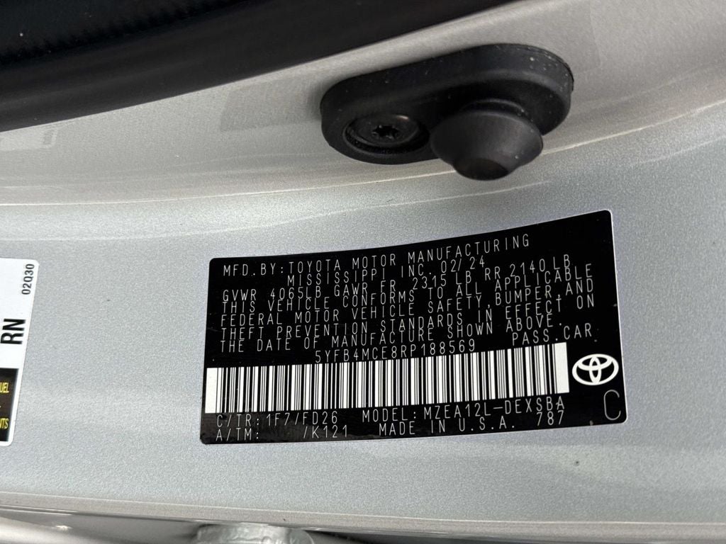 2024 Toyota Corolla SE Nightshade