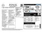 2021 Nissan Leaf SV Plus EV Certified