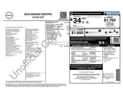 2024 Nissan Sentra SV Nissan Certified