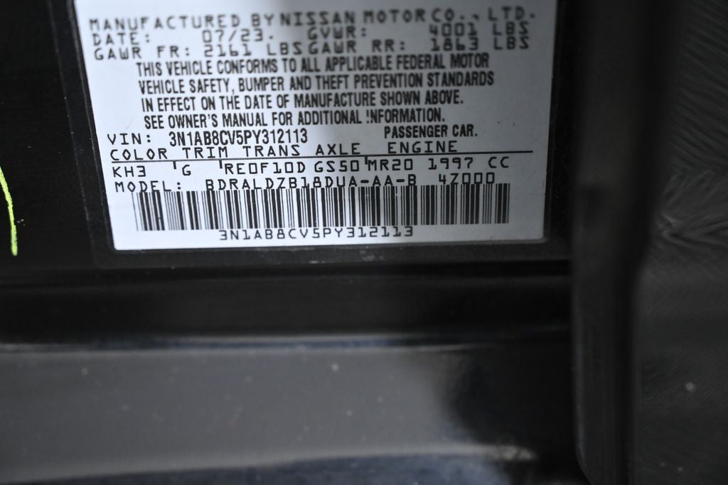 2023 Nissan Sentra SV Nissan Certified