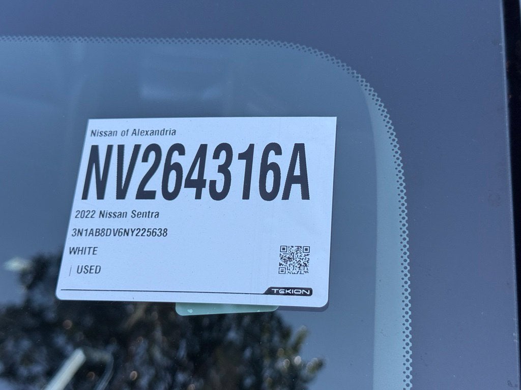 2022 Nissan Sentra SR Nissan Certified