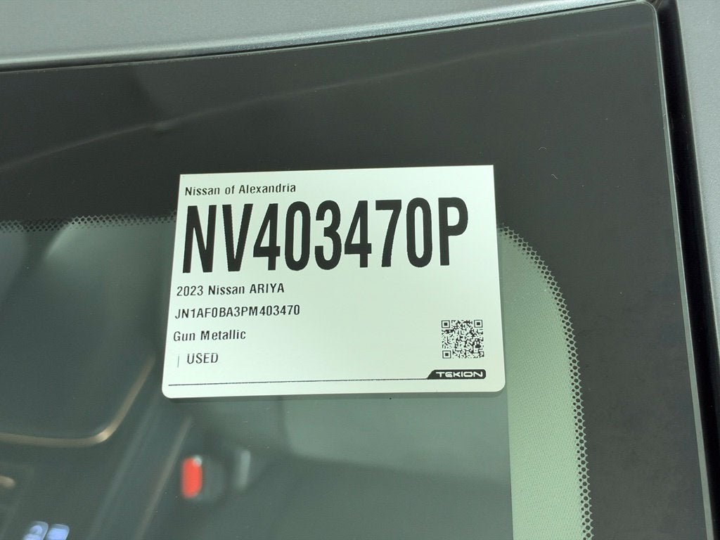 2023 Nissan Ariya ENGAGE EV Certified