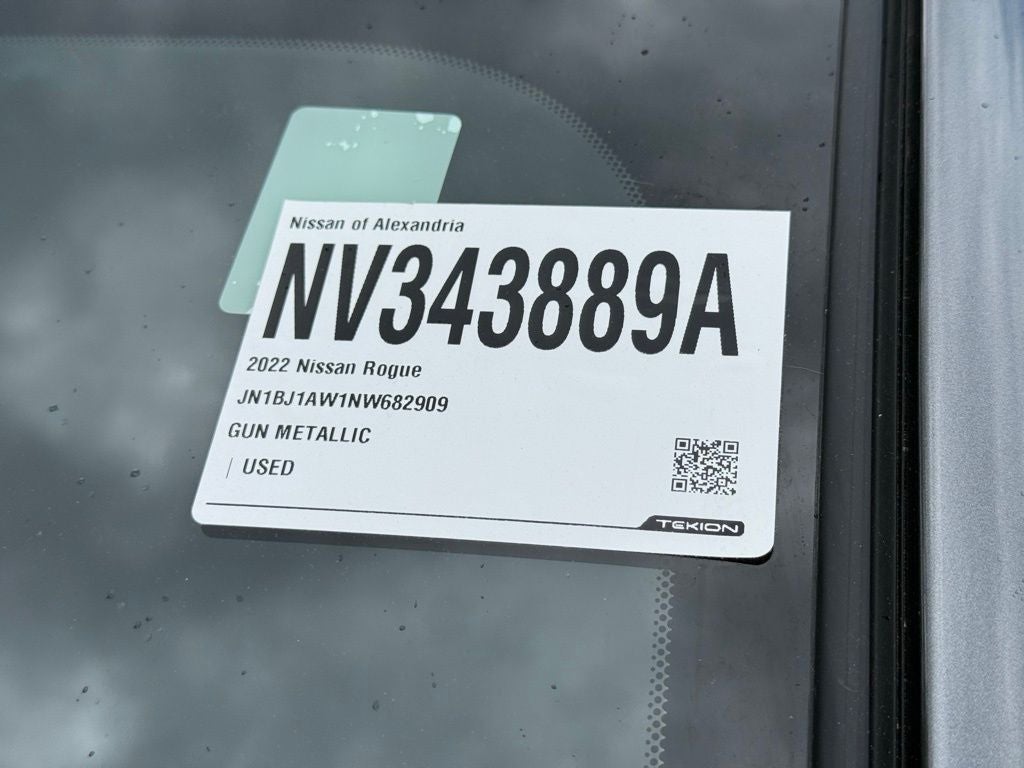 2022 Nissan Rogue Sport S Nissan Certified