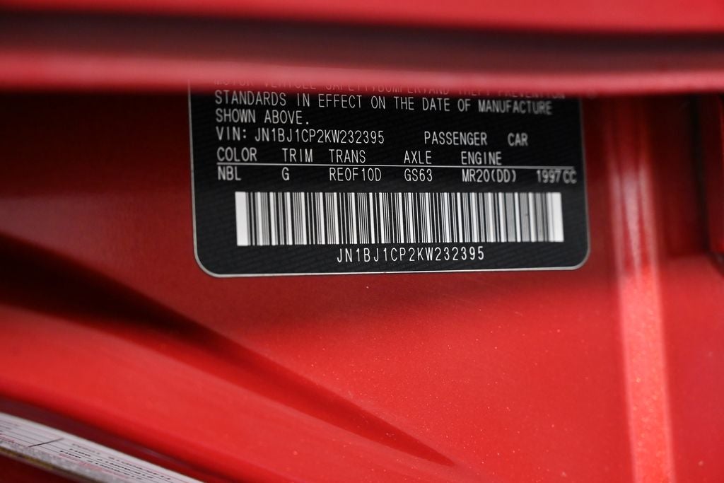 2019 Nissan Rogue Sport S