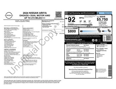 2024 Nissan Ariya ENGAGE+ e-4ORCE EV Certified