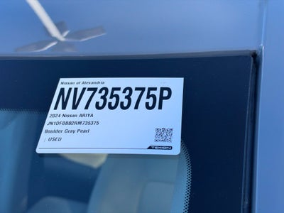 2024 Nissan Ariya EVOLVE+ e-4ORCE EV Certified