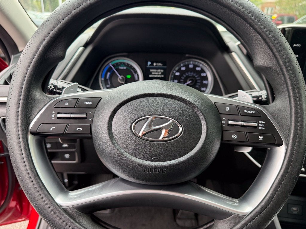 2023 Hyundai Sonata Hybrid Blue