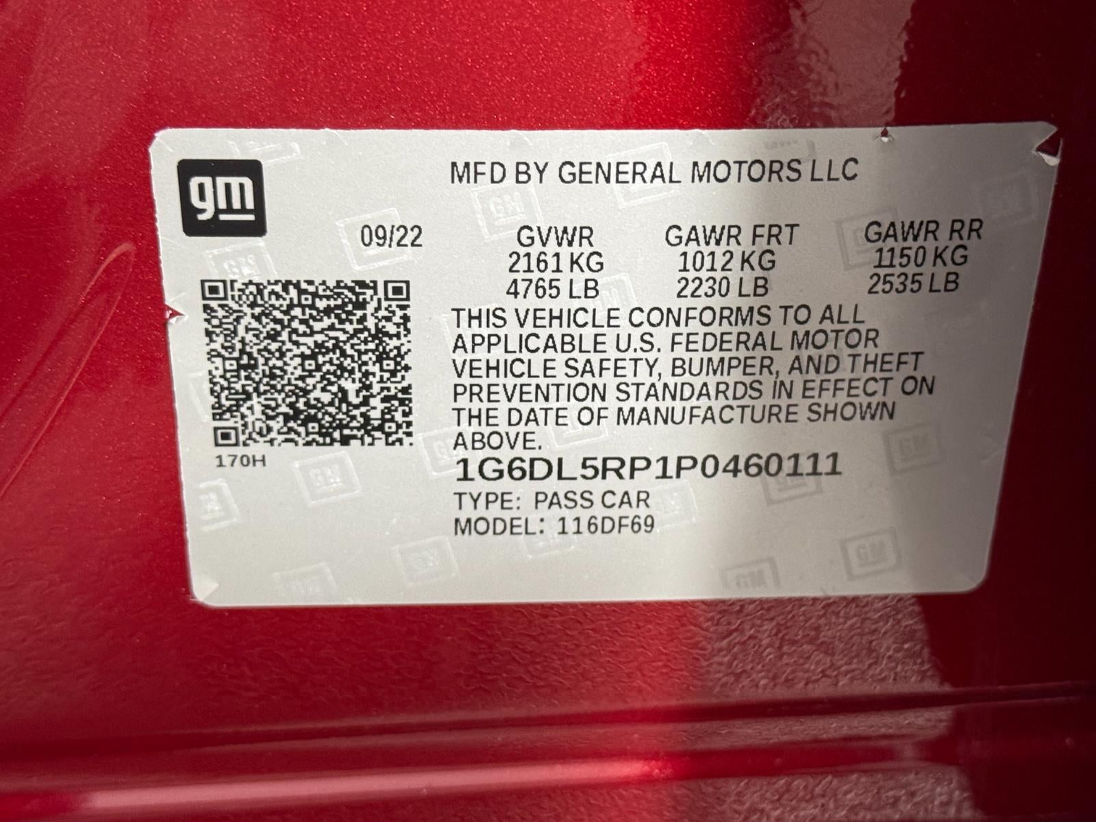 2023 Cadillac CT4-V Blackwing