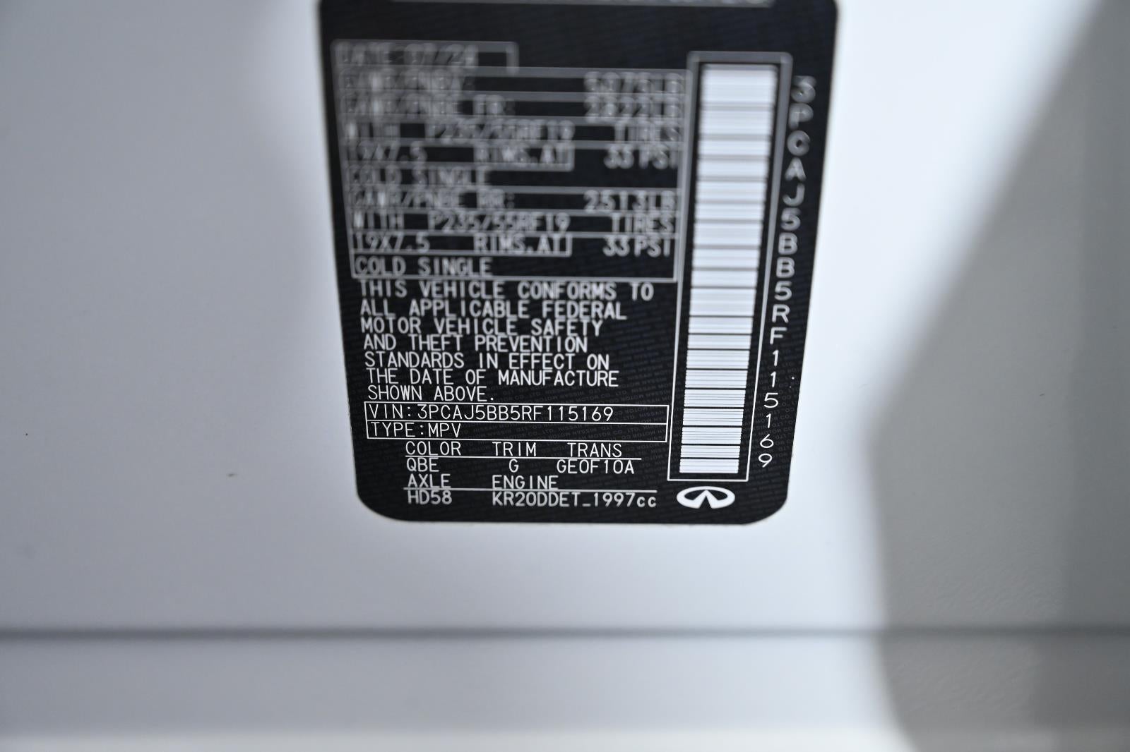 2024 INFINITI QX50 LUXE