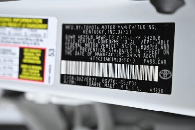 2021 Toyota Camry TRD