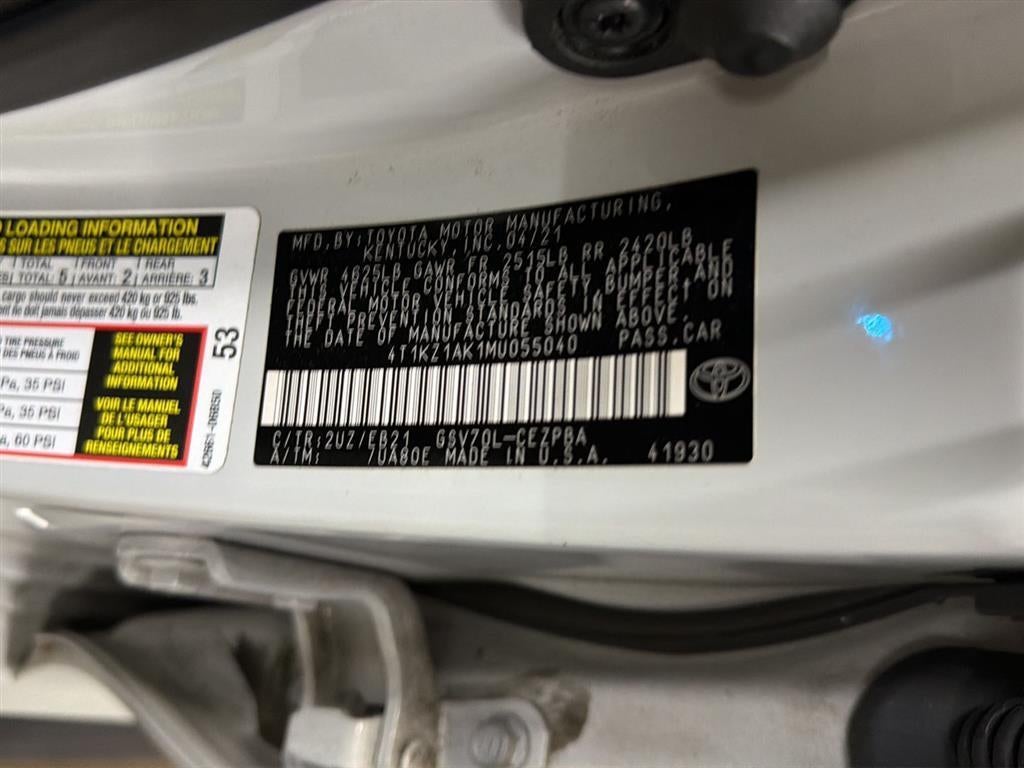 2021 Toyota Camry TRD