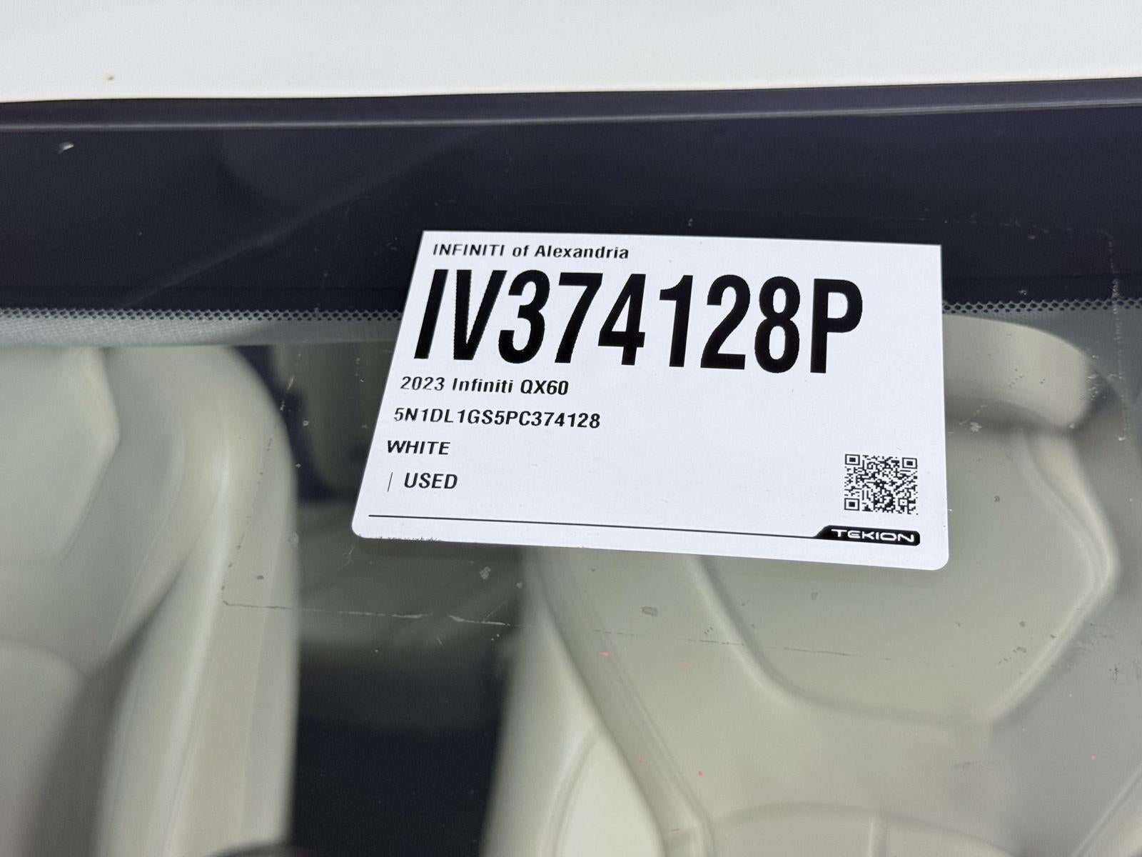 2023 INFINITI QX60 SENSORY