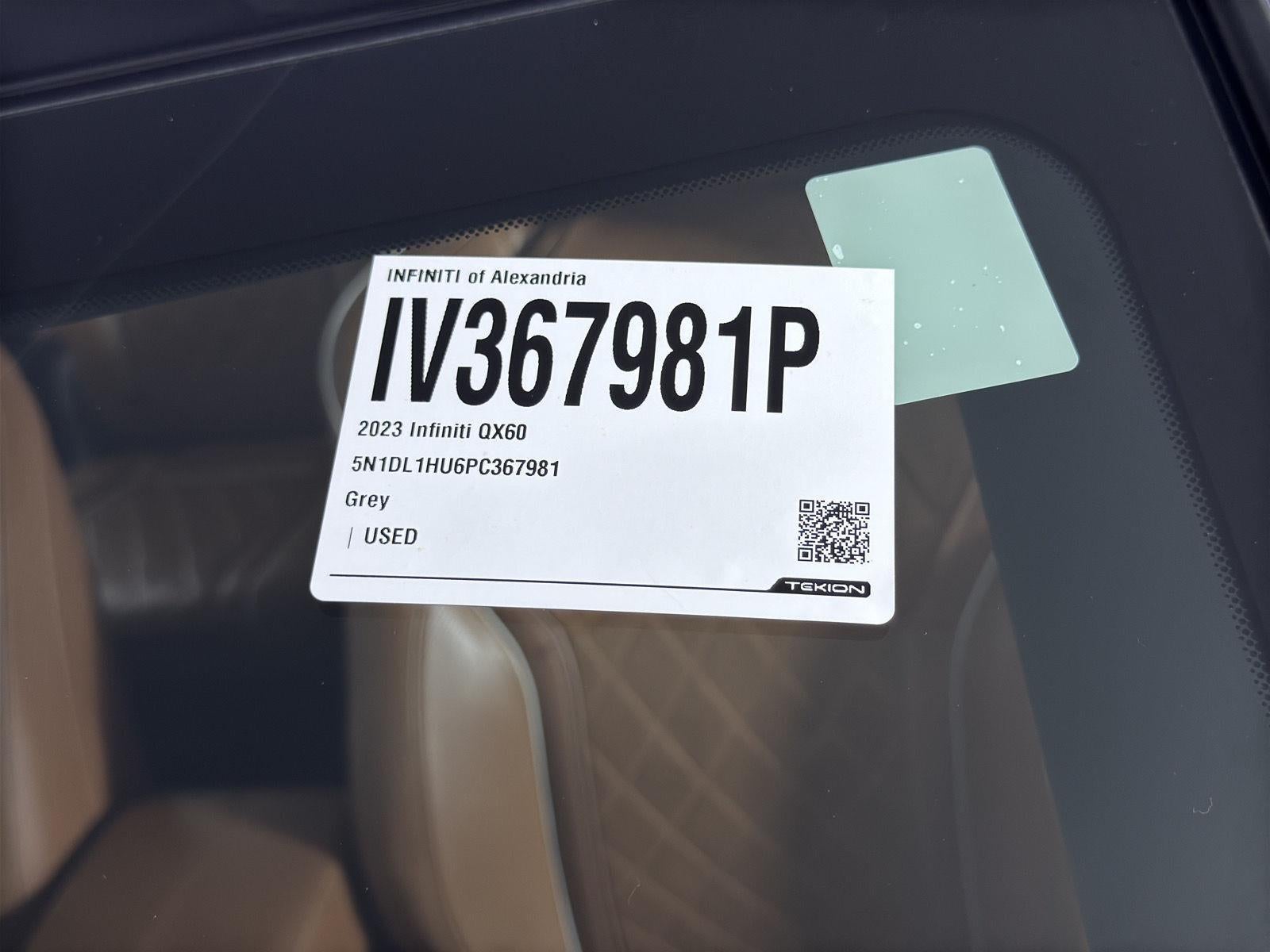 2023 INFINITI QX60 AUTOGRAPH
