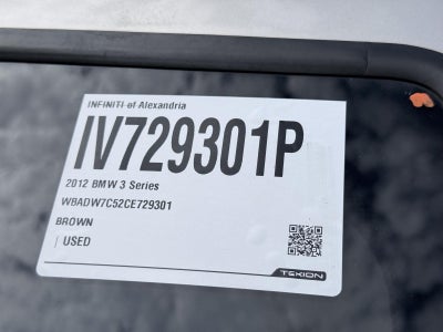 2012 BMW 3 Series 328i
