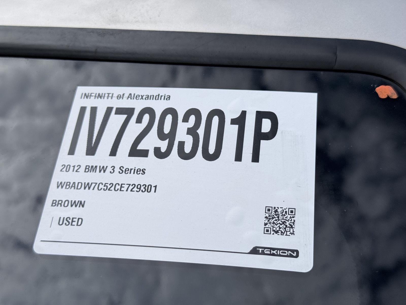 2012 BMW 3 Series 328i