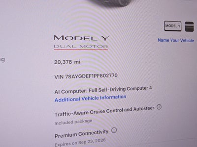 2023 Tesla Model Y Performance