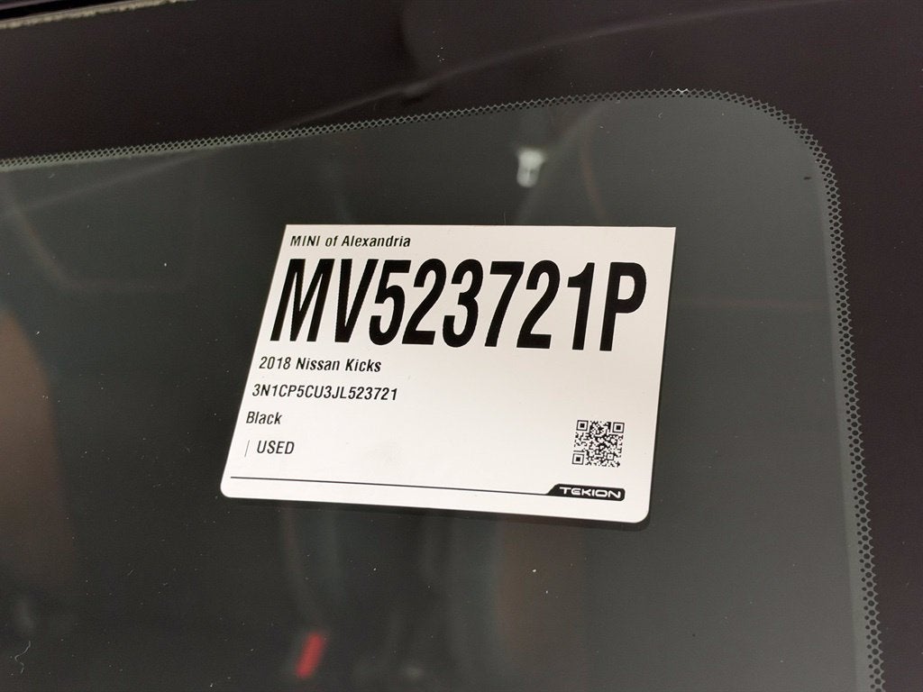 2018 Nissan Kicks SR
