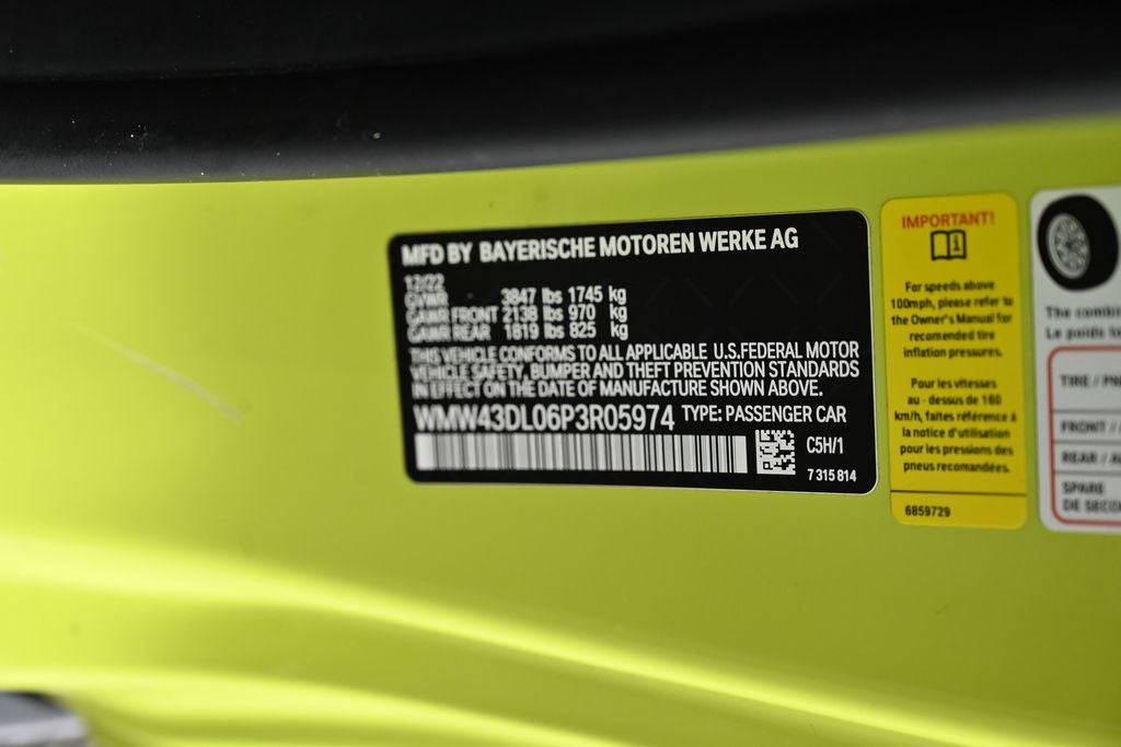 2023 MINI CONVERTIBLE Cooper S