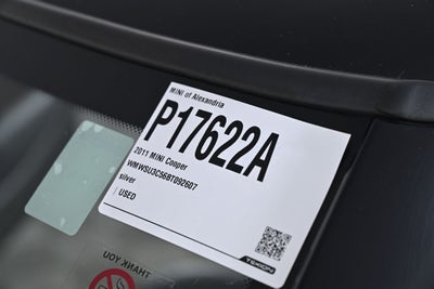 2011 MINI HARDTOP 2 DOOR 2dr Cpe