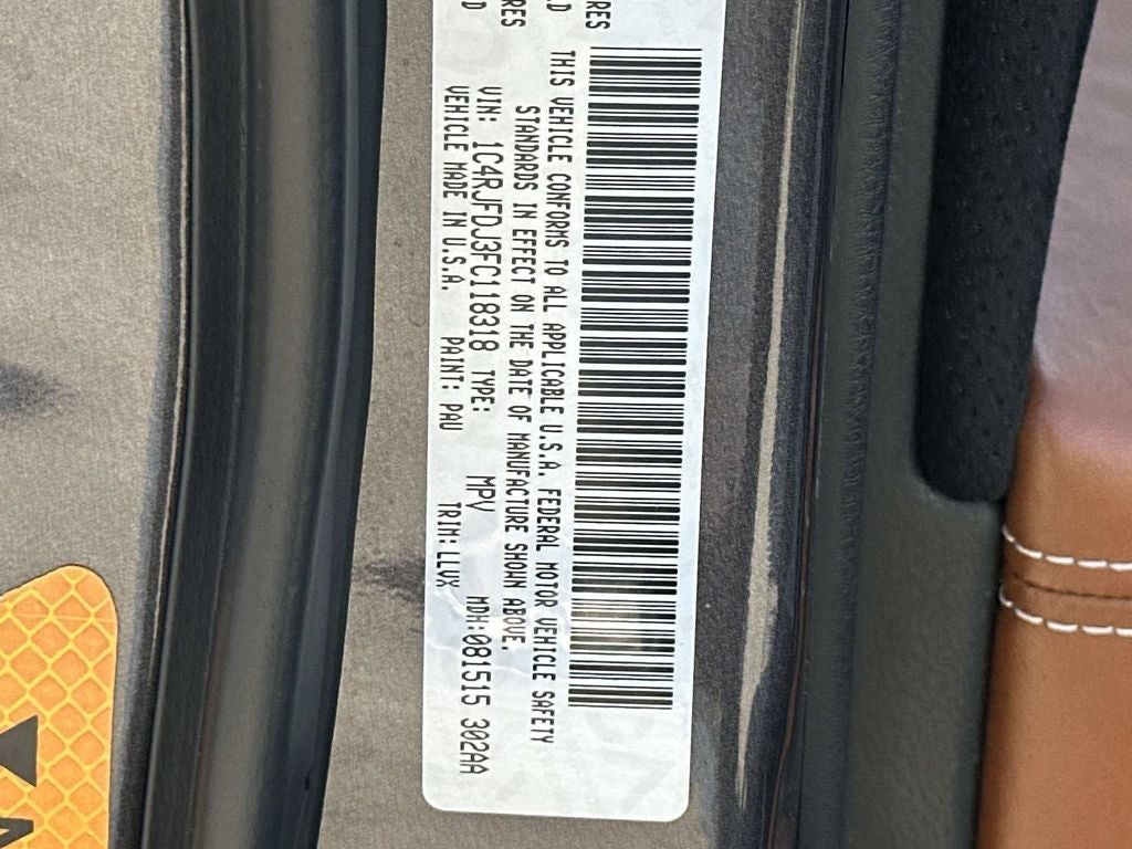 2015 Jeep Grand Cherokee SRT 4WD