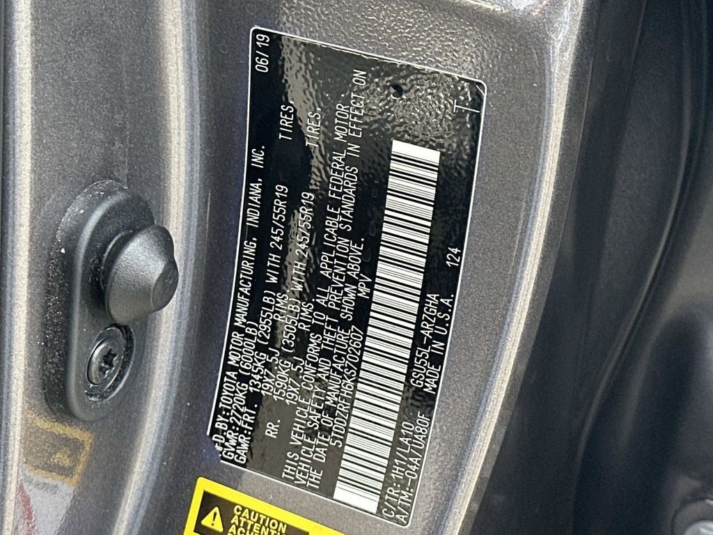 2019 Toyota Highlander Limited Platinum AWD