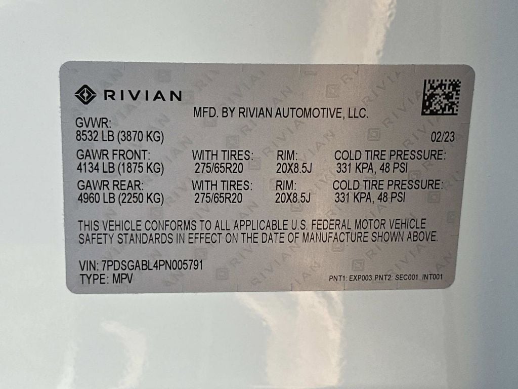2023 Rivian R1S Launch Edition