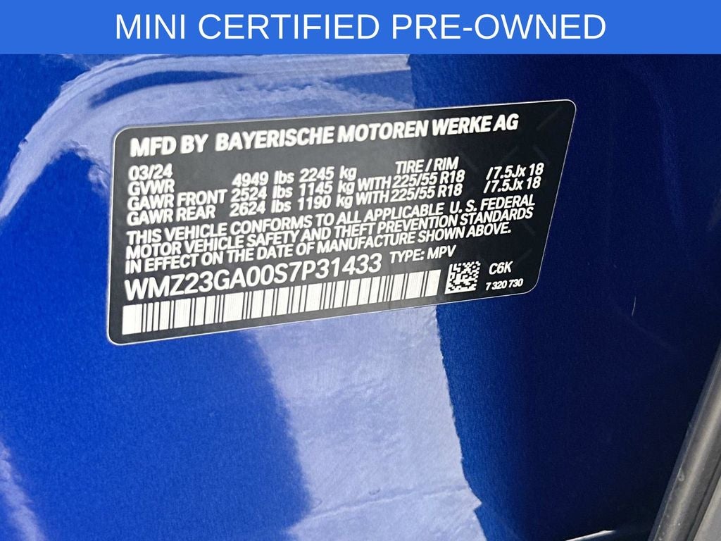 2025 MINI Cooper S Countryman Signature Plus ALL4