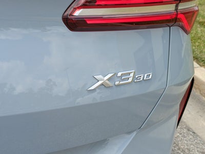 2026 BMW X3 30 xDrive
