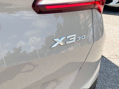 2026 BMW X3 30 xDrive