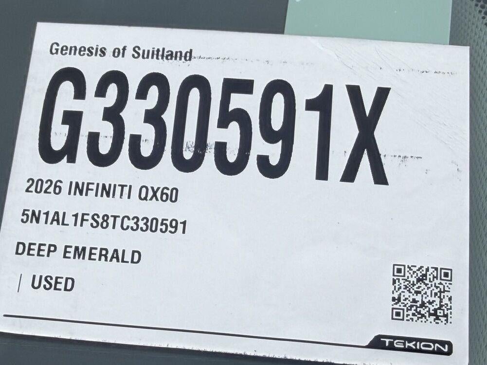 2026 INFINITI QX60 LUXE