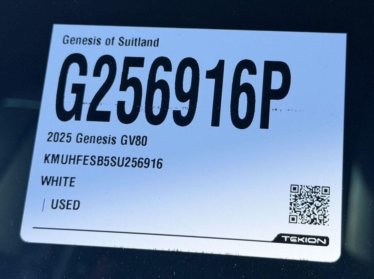2025 Genesis GV80 2.5T Standard