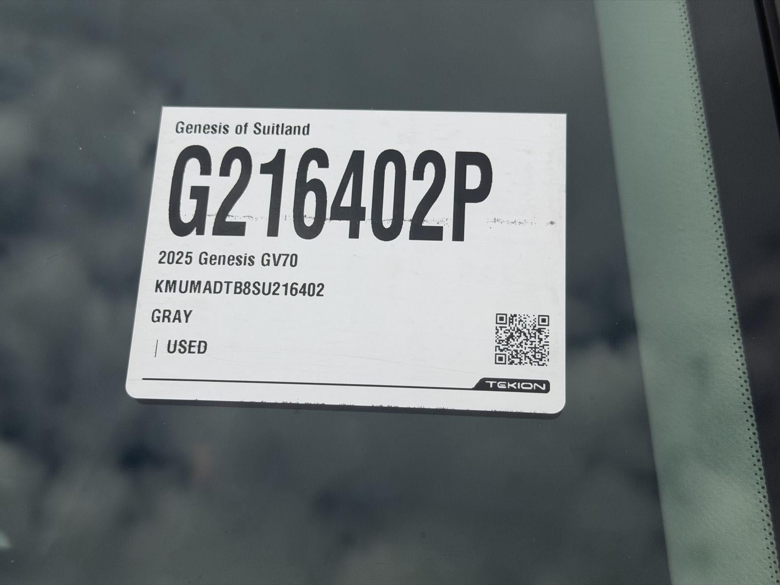 2025 Genesis GV70 2.5T