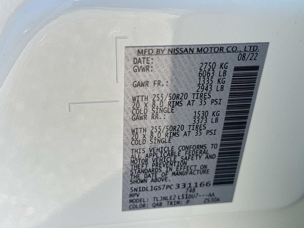 2023 INFINITI QX60 Sensory