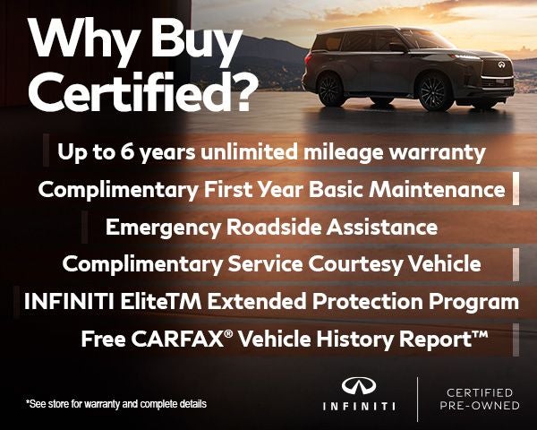 2024 INFINITI QX80 Sensory