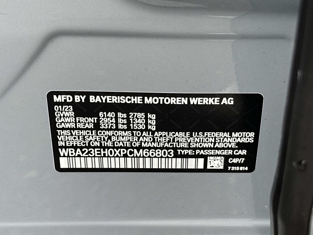 2023 BMW 7 Series 740i