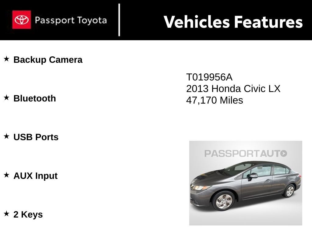 2013 Honda Civic LX